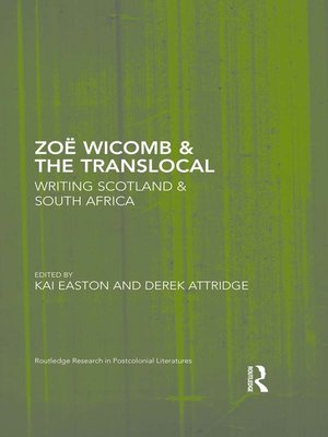 cover image of Zoë Wicomb & the Translocal